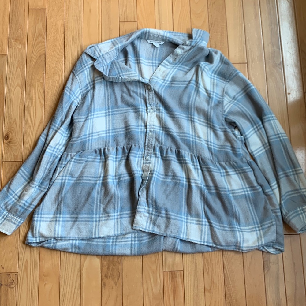 Hi lo flannel